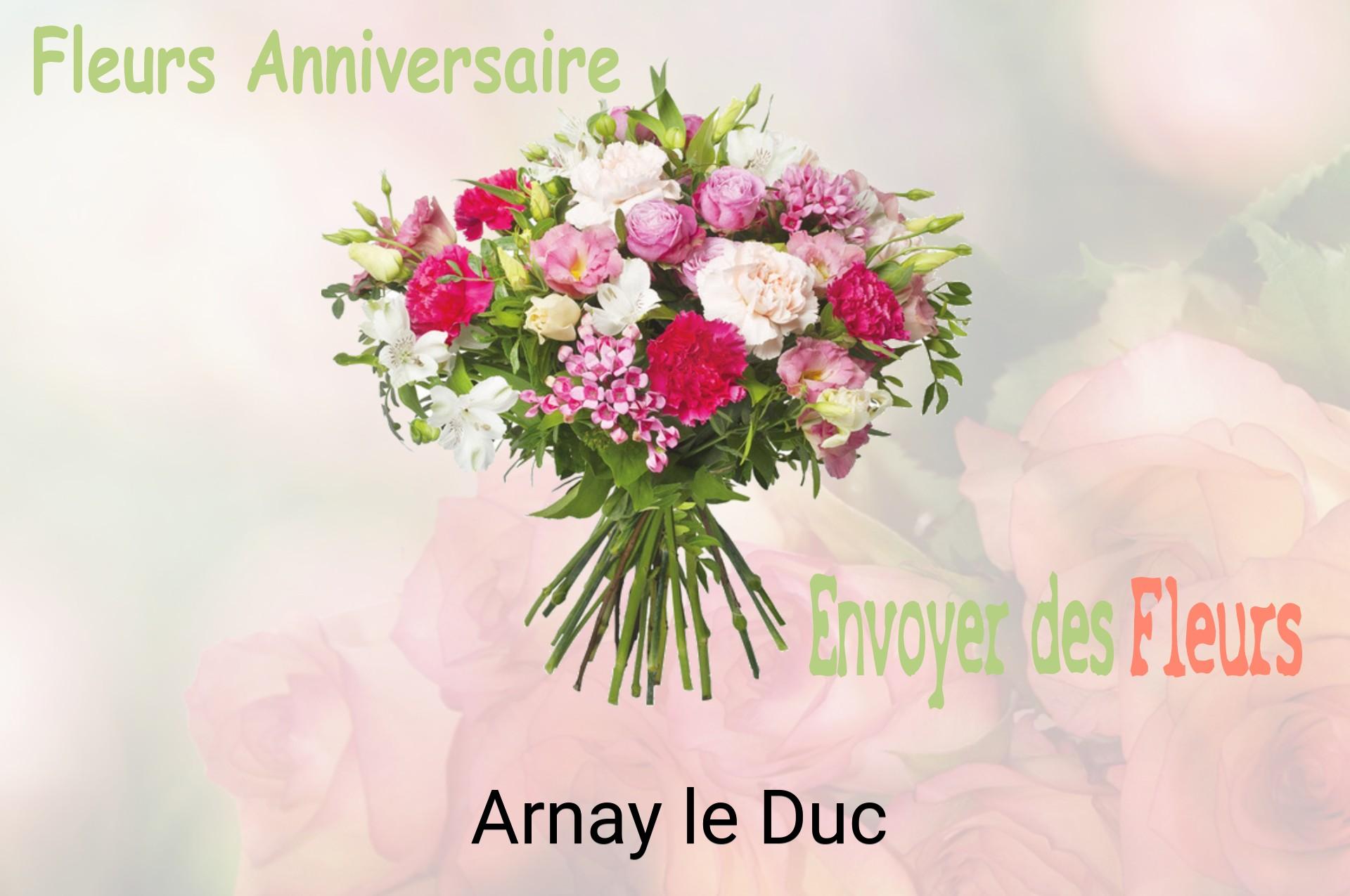 Bouquet de fleurs d’anniversaire livré à Arnay-le-Duc