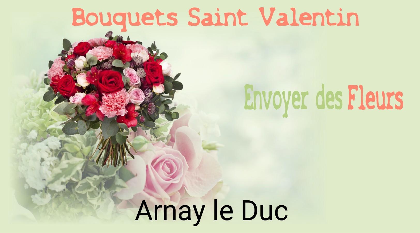 Roses de Saint-Valentin livrées à Arnay-le-Duc